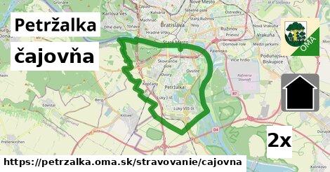 čajovňa, Petržalka