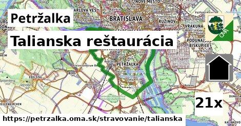 Talianska reštaurácia, Petržalka