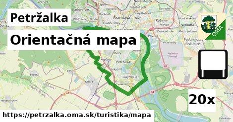 Orientačná mapa, Petržalka