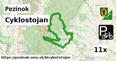 Cyklostojan, Pezinok