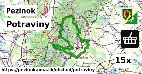 Potraviny, Pezinok