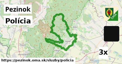 Polícia, Pezinok