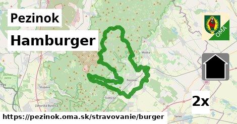 Hamburger, Pezinok