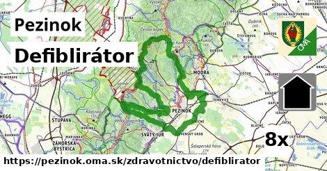 Defiblirátor, Pezinok