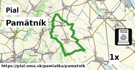 Pamätník, Pial