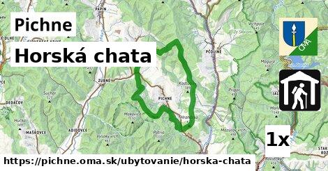 Horská chata, Pichne