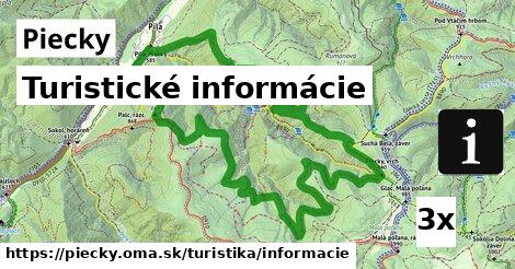 Turistické informácie, Piecky