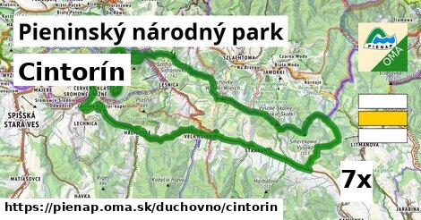 Cintorín, Pieninský národný park