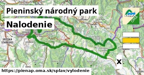 Nalodenie, Pieninský národný park