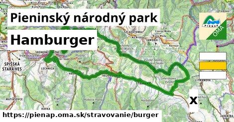 Hamburger, Pieninský národný park