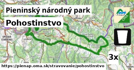 Pohostinstvo, Pieninský národný park