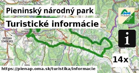 Turistické informácie, Pieninský národný park