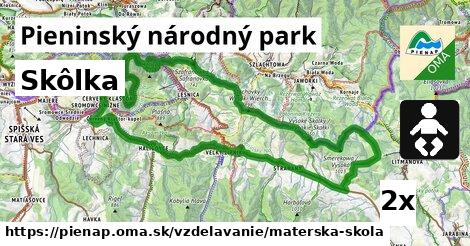 Skôlka, Pieninský národný park