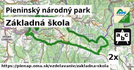 Základná škola, Pieninský národný park