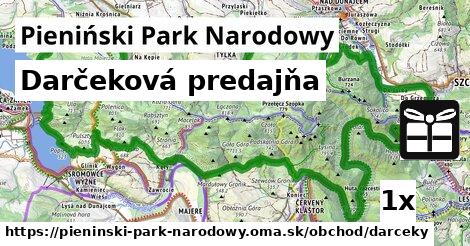 Darčeková predajňa, Pieniński Park Narodowy