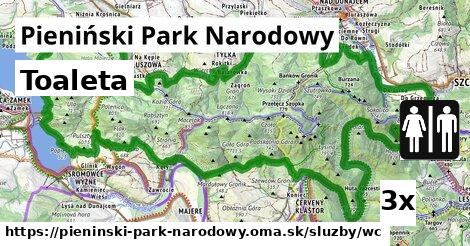 Toaleta, Pieniński Park Narodowy