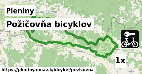 Požičovňa bicyklov, Pieniny