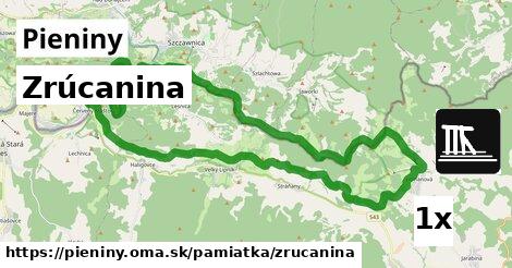 Zrúcanina, Pieniny