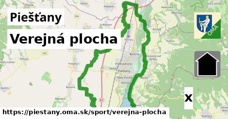 Verejná plocha, Piešťany