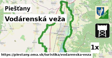 Vodárenská veža, Piešťany