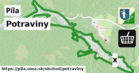 Potraviny, Píla