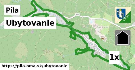 ubytovanie v Píla