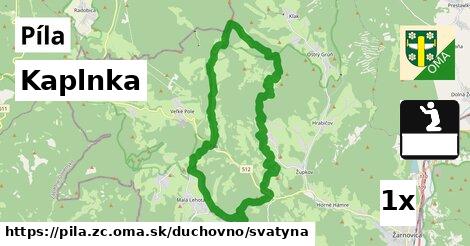 Kaplnka, Píla, okres ZC