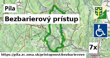 Bezbarierový prístup, Píla, okres ZC