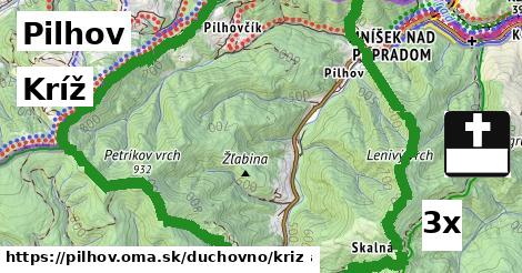 Kríž, Pilhov