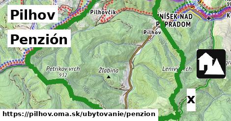 Penzión, Pilhov