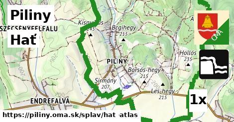 Hať, Piliny