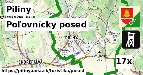 Poľovnícky posed, Piliny