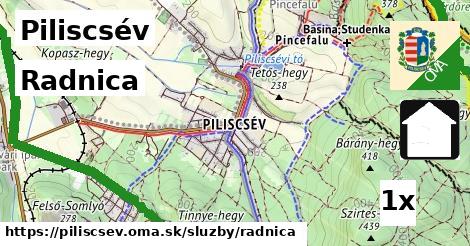 Radnica, Piliscsév