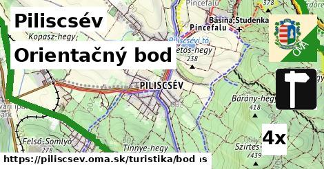 Orientačný bod, Piliscsév