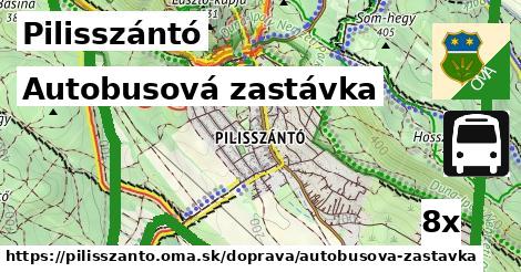 Autobusová zastávka, Pilisszántó