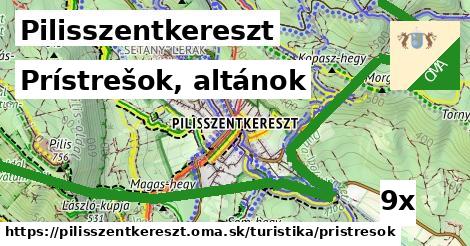 Prístrešok, altánok, Pilisszentkereszt