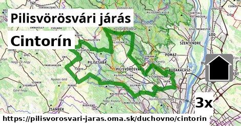 Cintorín, Pilisvörösvári járás