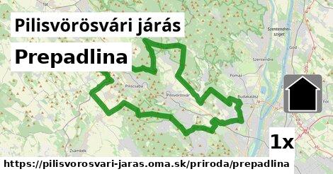 Prepadlina, Pilisvörösvári járás