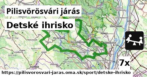 Detské ihrisko, Pilisvörösvári járás