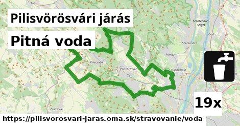 Pitná voda, Pilisvörösvári járás