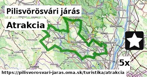 Atrakcia, Pilisvörösvári járás