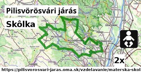Skôlka, Pilisvörösvári járás