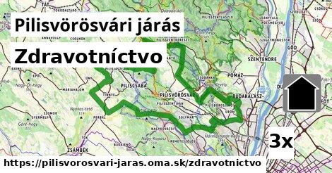 zdravotníctvo v Pilisvörösvári járás