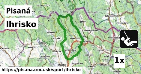 Ihrisko, Pisaná