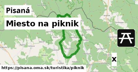 Miesto na piknik, Pisaná