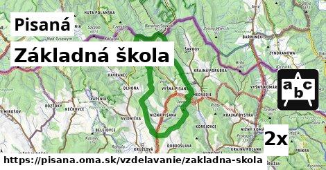 Základná škola, Pisaná