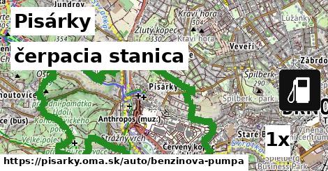 čerpacia stanica, Pisárky
