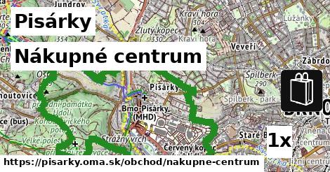 nákupné centrum v Pisárky