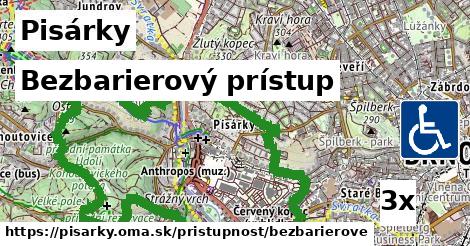 Bezbarierový prístup, Pisárky