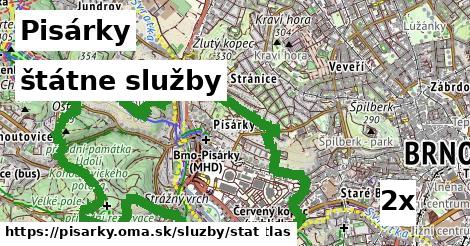 štátne služby, Pisárky